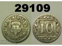 Munster 10 pfennig 1918 Iron