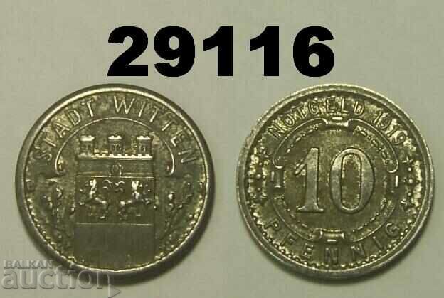Witten 10 pfennig 1919 Fier