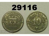 Witten 10 pfennig 1919 Fier