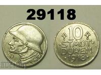 Duren 10 pfennig 1918 SD Желязо