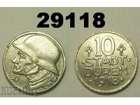 Duren 10 pfennig 1918 SD Iron