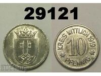 Wittlich 10 pfennig 1919 Iron
