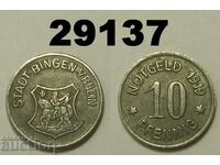 Bingen 10 pfennig 1919 желязо