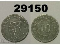 Giessen 10 pfennig 1918 Желязо