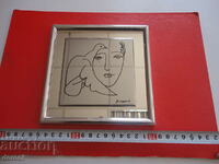 Picasso metal painting