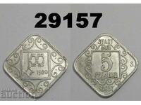 Soest 5 pfennig 1920 Алуминий
