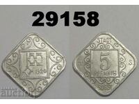 Soest 5 pfennig 1920 Aluminiu