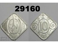 Soest 10 pfennig 1920 Алуминий