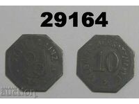 Mainz 10 pfennig 1917 Цинк