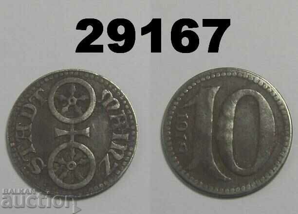 Mainz 10 pfennig 1918 Fier