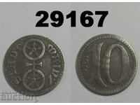 Mainz 10 pfennig 1918 Iron