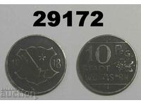 Worms (Hessen) 10 pfennig 1918 Желязо