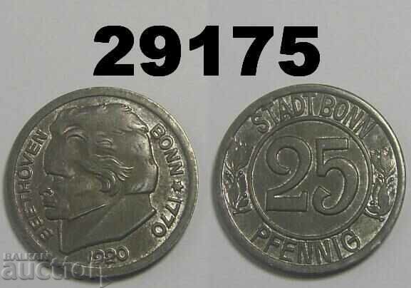 Bonn 25 pfennig 1920 Fier