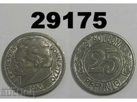 Bonn 25 pfennig 1920 Fier