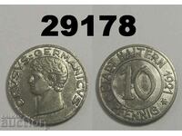 Haltern 10 pfennig 1921 Fier