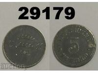 Backnang 5 pfennig 1918 Fier