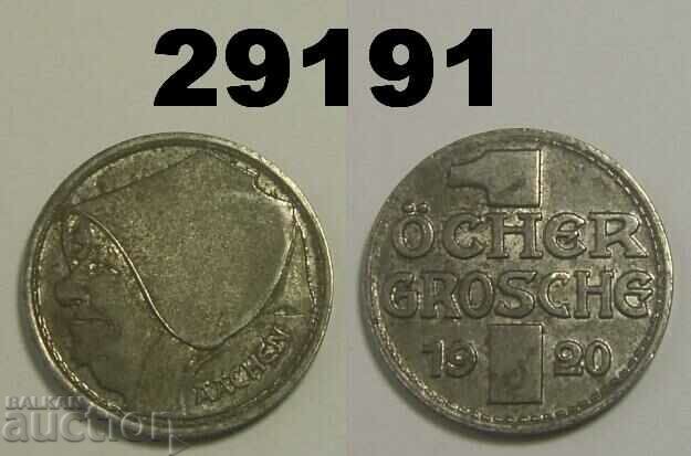 Aachen 10 pfennig 1920 Fier