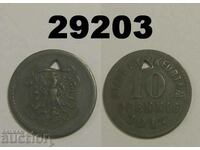 Frankfurt a. Main 10 pfennig 1917 Цинк