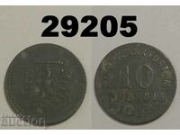 Frankfurt a. Main 10 pfennig 1919 Цинк