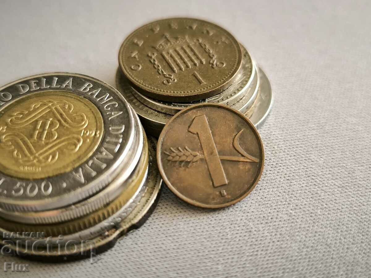 Coin - Switzerland - 1 rupene | 1952; Series B