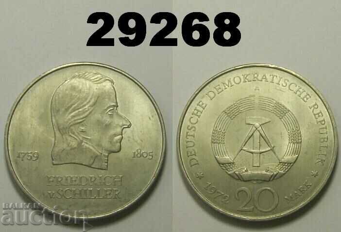 ΛΔΓ Γερμανία 20 γραμματόσημα 1972 Α