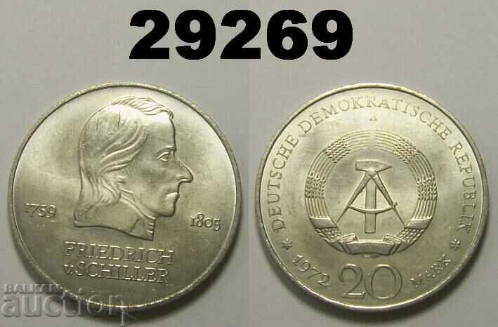 ΛΔΓ Γερμανία 20 γραμματόσημα 1972 Α