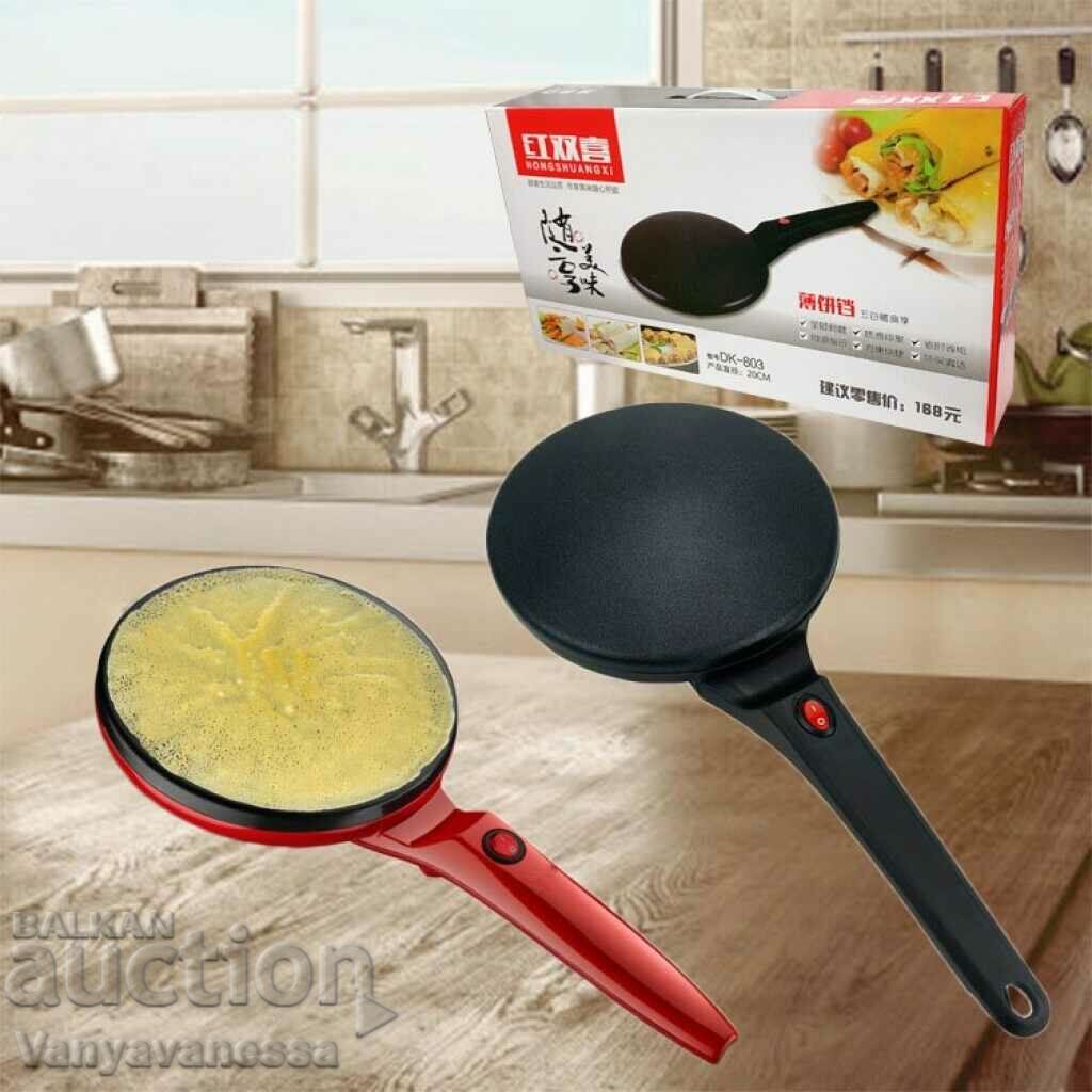 Delivery of Electric pan for pancakes and spring rolls Delivery of Electric pan for pancakes and spring rolls