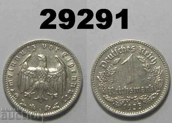 Germany 1 mark 1935 A