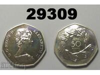 Великобритания 50 new pence 1973 Proof