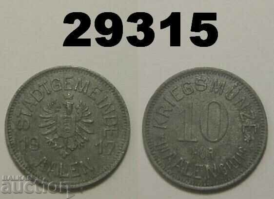 Aalen 10 pfennig 1917 Zinc