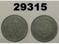 Aalen 10 pfennig 1917 Zinc