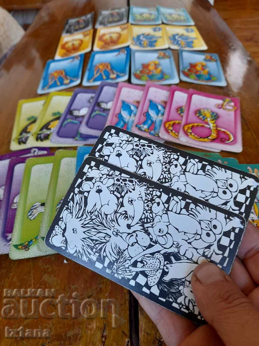 Old cards Black Peter, Black Raven - 5 Old cards Black Peter, Black Raven - 5