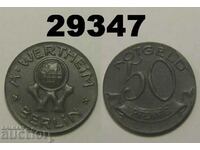 Berlin - A. Wertheim 50 pfennig Notgeld