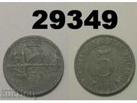 Bonn 5 pfennig 1919 Цинк