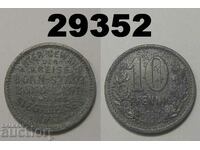 Bonn 10 pfennig 1917 Цинк