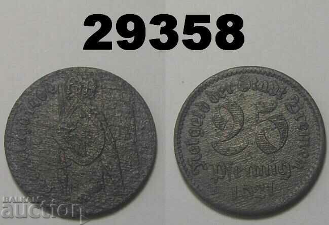 Bremen 25 pfennig 1921 Цинк