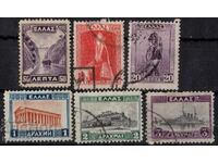 Grecia-1927-Regular-Lot, timbru poștal