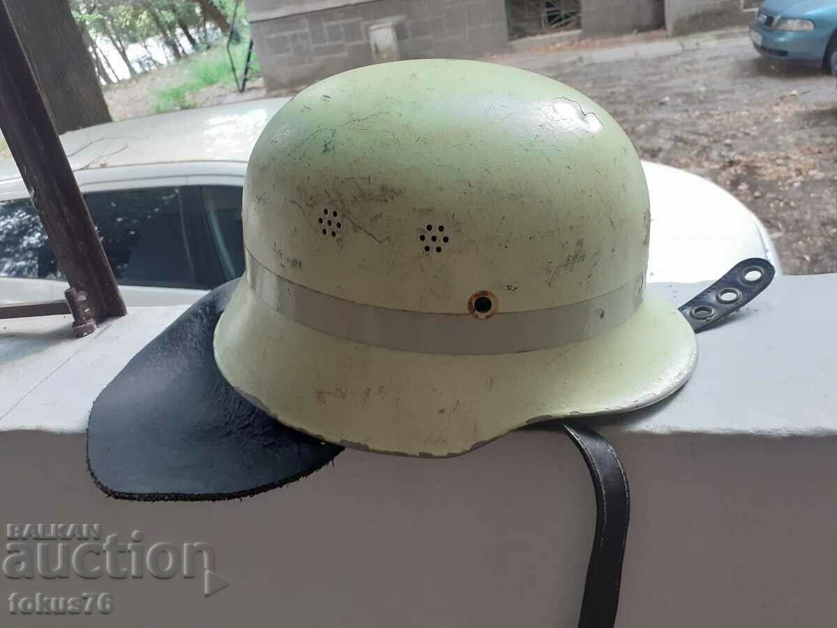 Old German fireman's helmet VSV