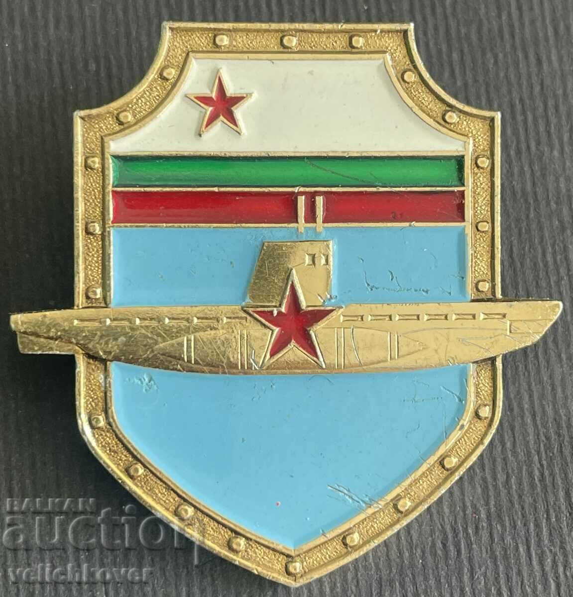 37836 България военоморски флот Подводничарски знак