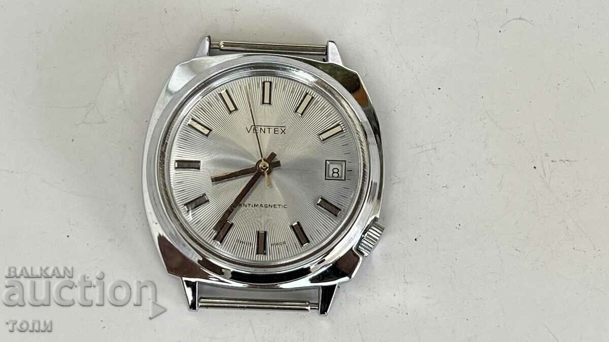 VENTEX SWISS MADE RARE WORKS NO WARRANTY B Z C !!!!