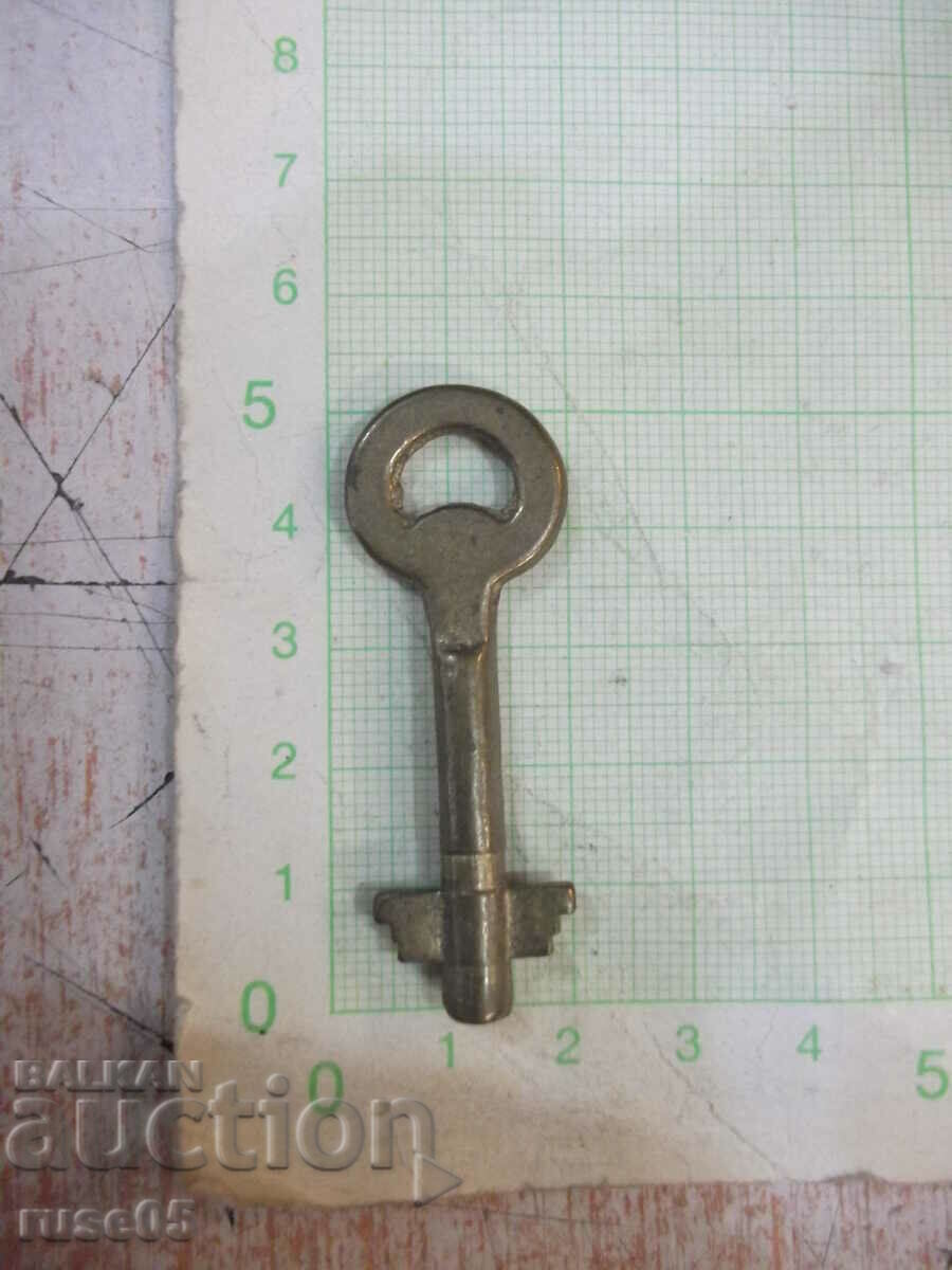 Bronze key for an old lock