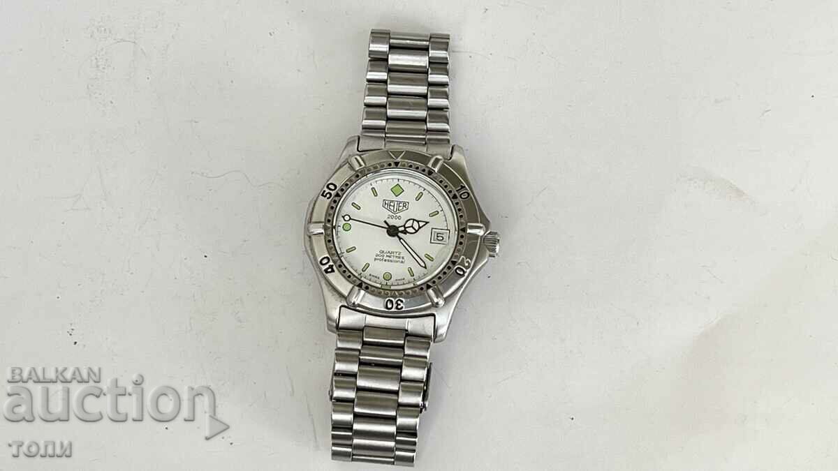 TAG HEUER 2000 ΕΛΒΕΤΙΚΗΣ ΚΑΤΑΣΚΕΥΗΣ QUARTZ ΠΡΩΤΟΤΥΠΟ ΕΡΓΑ B Z C !!!!