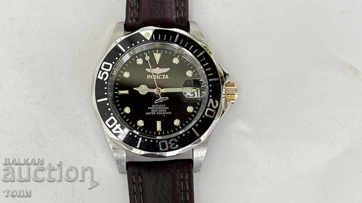 INVICTA AUTOMATIC JAPAN РЯДЪК РАБОТИ БЕЗ ГАРАНЦИЯ Б З Ц !!!!