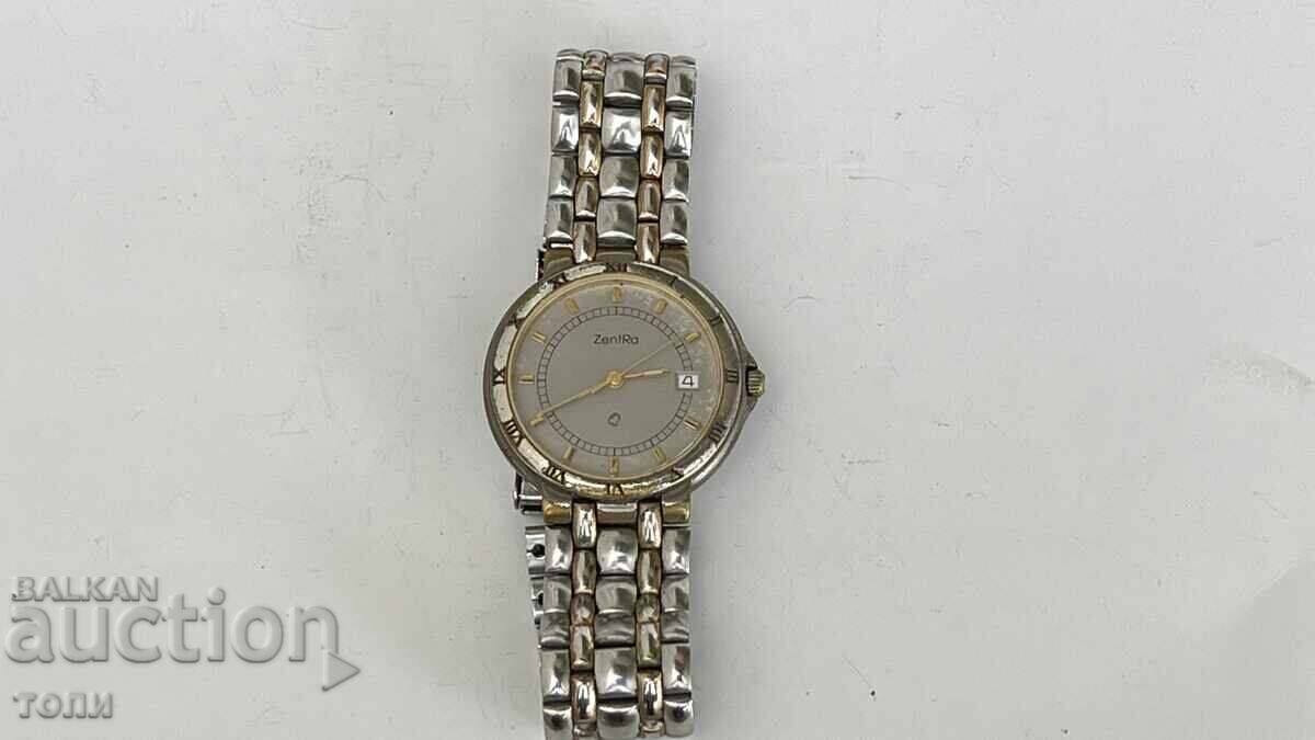 ZENTRA QUARTZ GERMANY MADE RARE I DON'T KNOW IF IT WORKS!!!