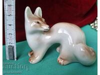 LFZ old porcelain figurine-fox