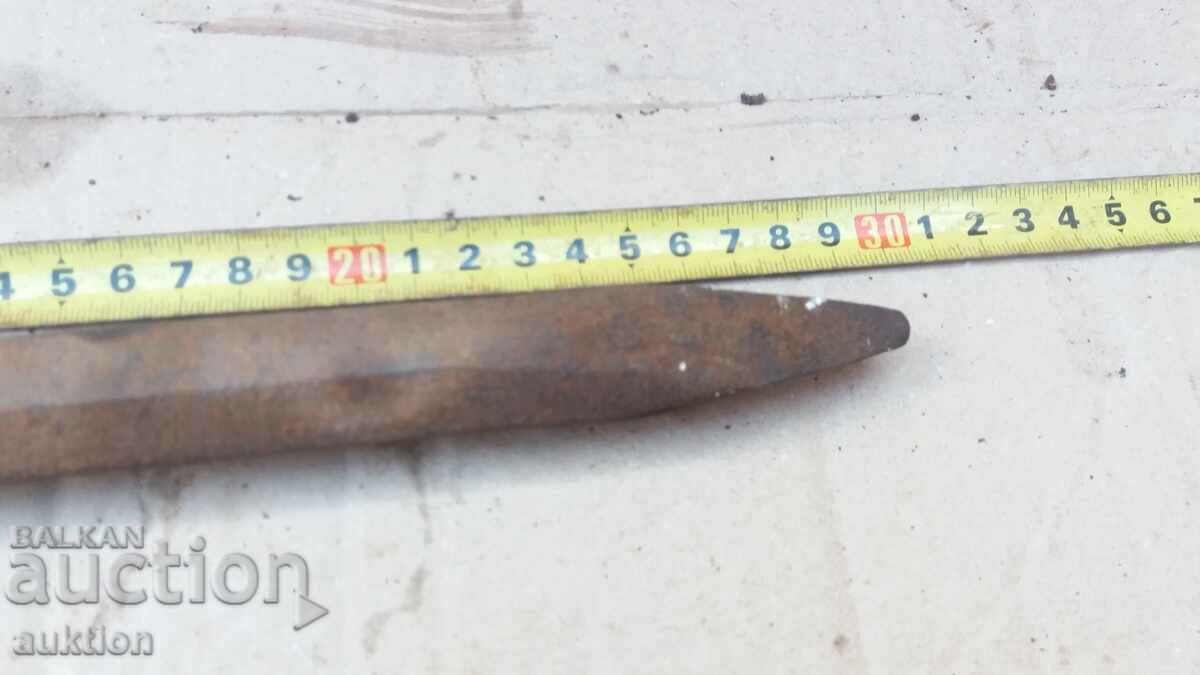 MASSIVE SOC. STEEL WEDGE, CUTTER, DAGGER with price 4.99 BGN | € 2.55 MASSIVE SOC. STEEL WEDGE, CUTTER, DAGGER with price 4.99 BGN | € 2.55