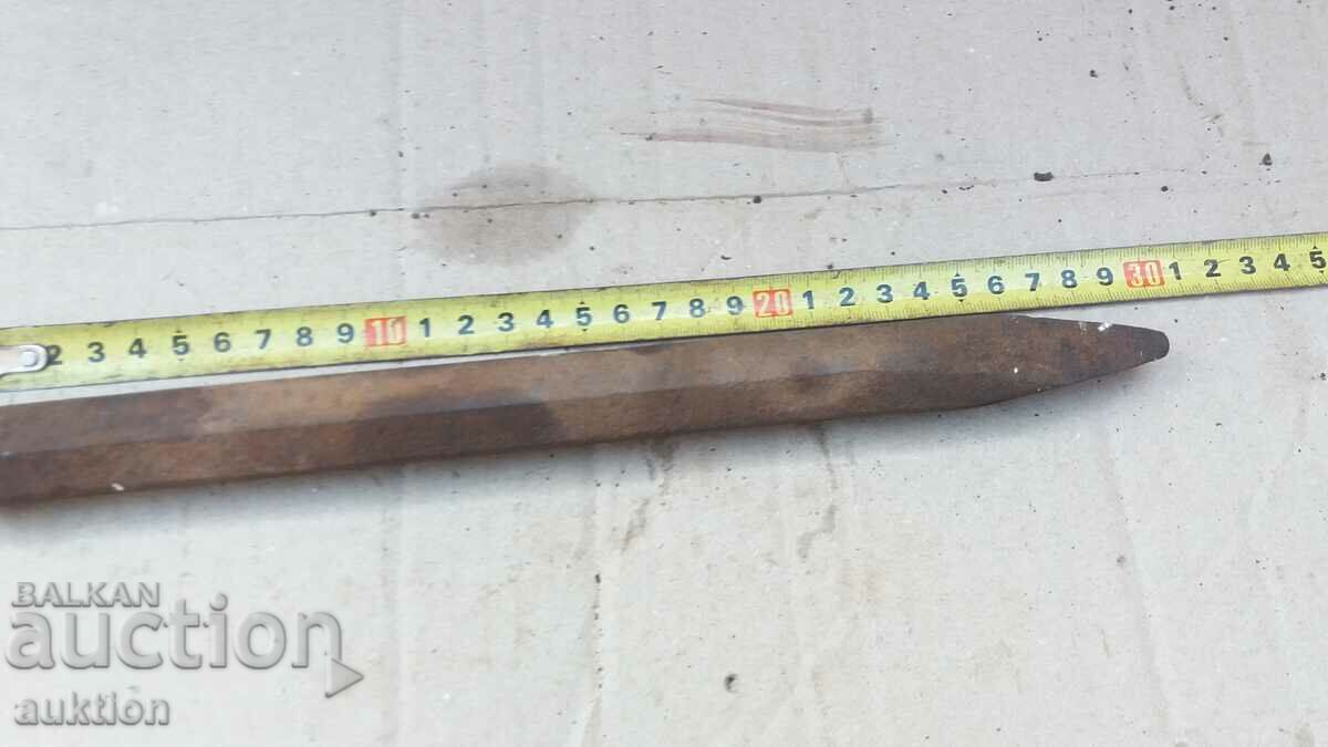 Auction MASSIVE SOC. STEEL WEDGE, CUTTER, DAGGER Auction MASSIVE SOC. STEEL WEDGE, CUTTER, DAGGER