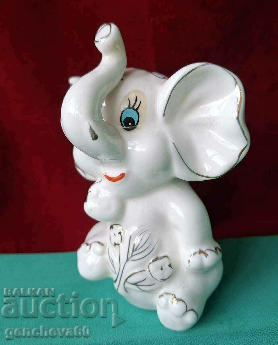 Beautiful porcelain elephant for good luck - 5
