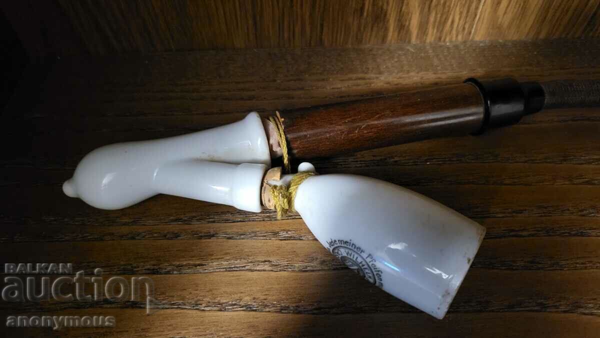 Old porcelain pipe with price 75.00 BGN | € 38.35 Old porcelain pipe with price 75.00 BGN | € 38.35