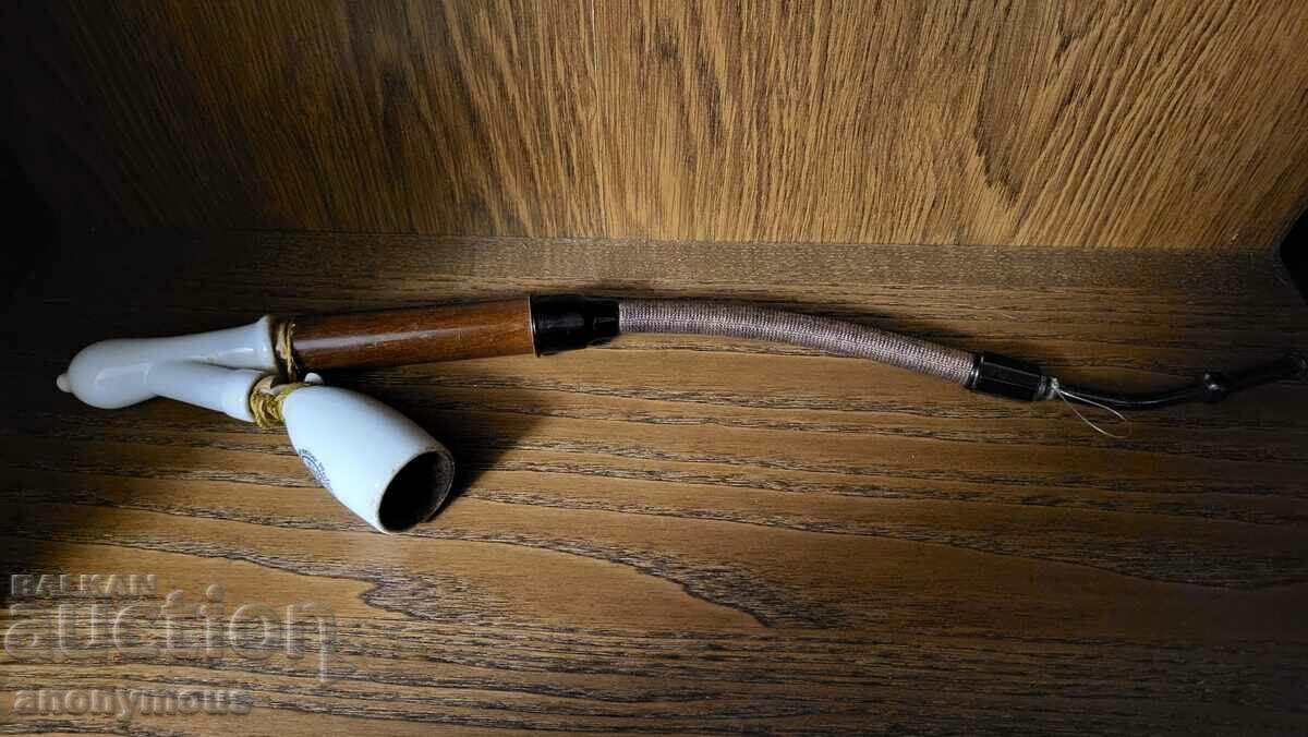 Old porcelain pipe